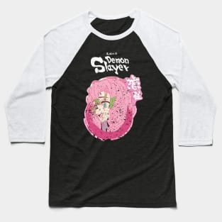 DEMON SLAYER: LOVE PILLAR MITSURI KANROJI (GRUNGE STYLE) Baseball T-Shirt